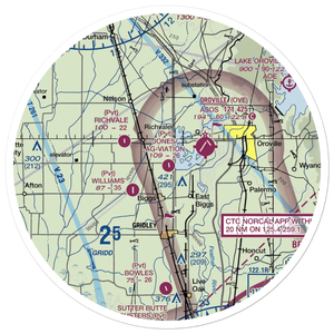 Jones/Ag-Viation Airport (CL23) VFR Sectional Sticker (30 mile)