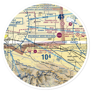 Brian Ranch Airport (CL13) VFR Sectional Sticker (30 mile)