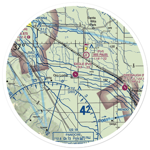 Eagle Field (CL01) VFR Sectional Sticker (30 mile)