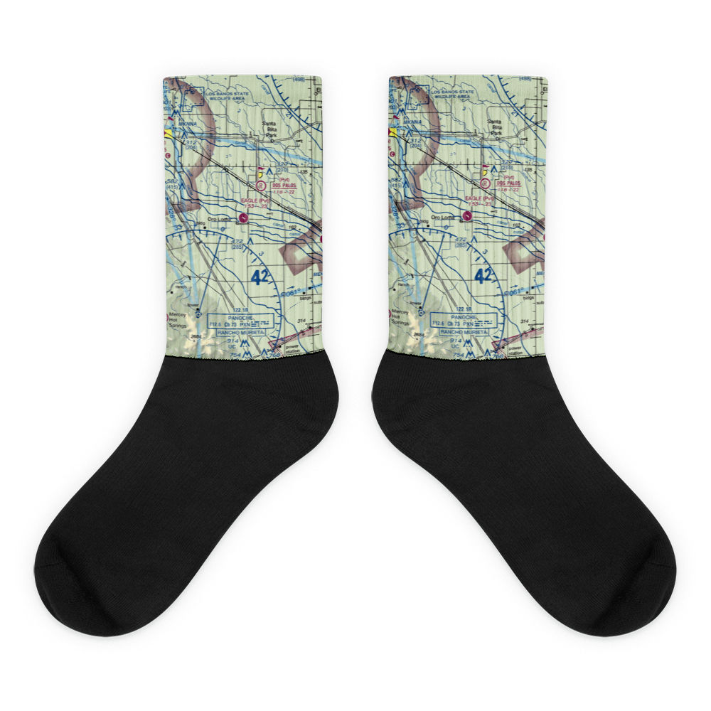 Eagle Field (CL01) VFR Sectional Socks 