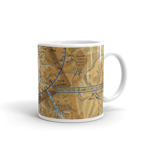 Lucky L Ranch Airport (CD99) VFR Sectional  Mug