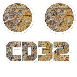 Castle Lakes Airport (CD32) VFR Sectional Sticker Pack