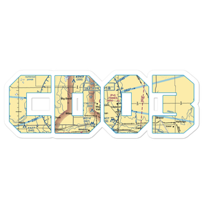 Tinnes Airport (CD03) VFR Sectional Sticker