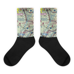 Horse Shoe A Ranch Airport (CA71) VFR Sectional Socks