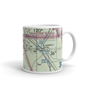 Avenal Gliderport (CA69) VFR Sectional  Mug