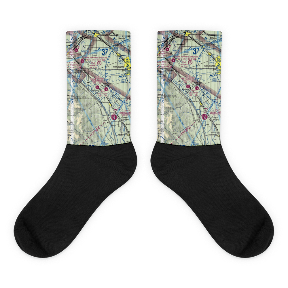 Westley Airport (CA67) VFR Sectional Socks 