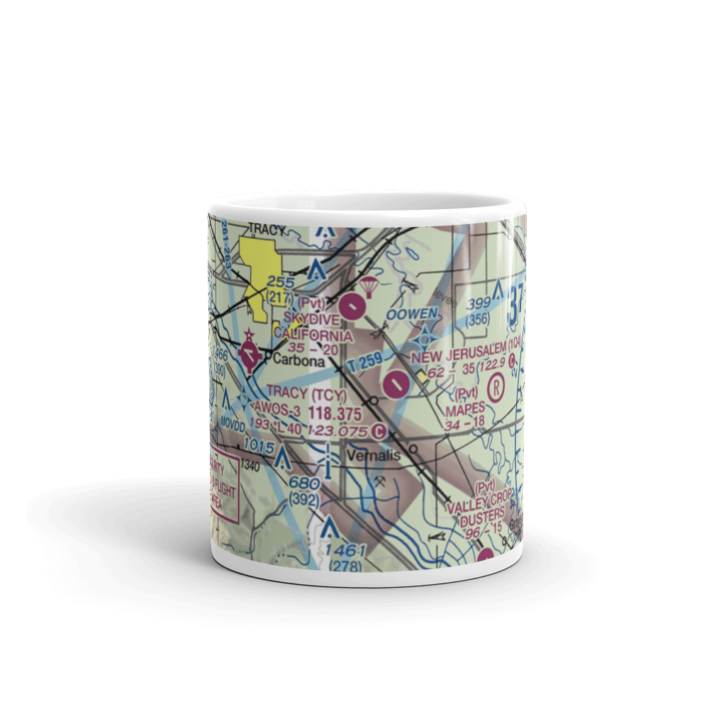 33 Strip (CA54) VFR Sectional  Mug 