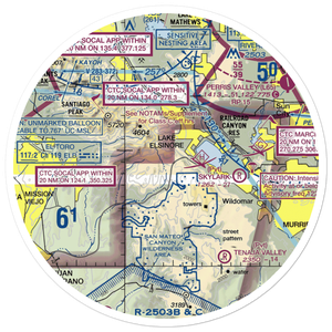 Mc Conville Airstrip (CA42) VFR Sectional Sticker (30 mile)