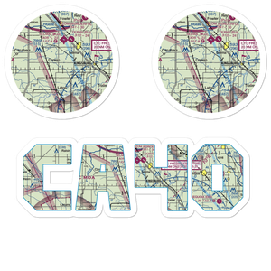 Central Valley Aviation Inc Airport (CA40) VFR Sectional Sticker Pack