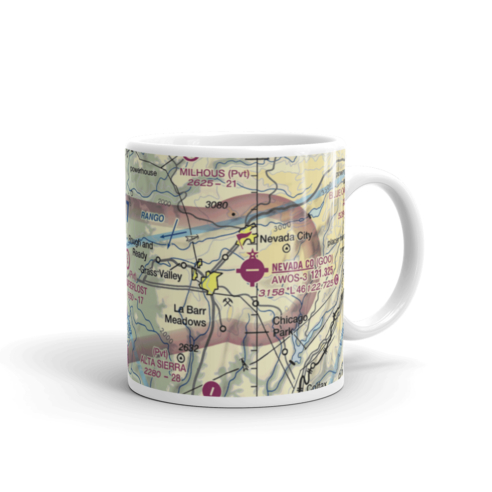 Limberlost Ranch Airport (CA21) VFR Sectional  Mug 