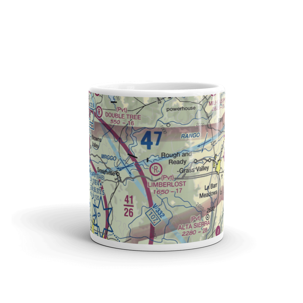 Limberlost Ranch Airport (CA21) VFR Sectional  Mug 