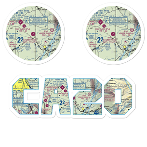 Eagle's Nest Airport (CA20) VFR Sectional Sticker Pack