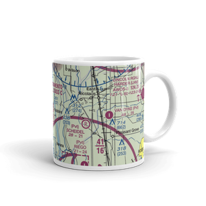 Sunrise Dusters Airport (CA18) VFR Sectional  Mug