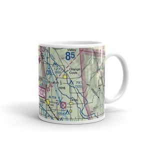 Kings River Community College Airport (CA13) VFR Sectional  Mug