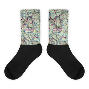 Kings River Community College Airport (CA13) VFR Sectional Socks
