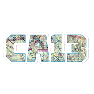 Kings River Community College Airport (CA13) VFR Sectional Sticker