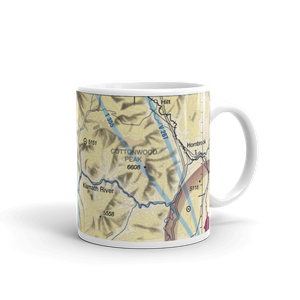 Round Mountain Ranch Airport (CA09) VFR Sectional  Mug
