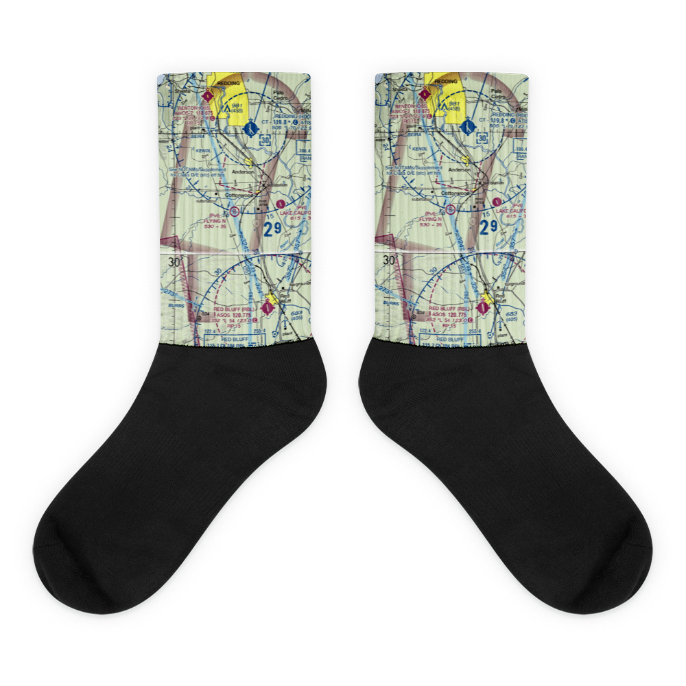 Flying N Ranch Airport (CA04) VFR Sectional Socks 