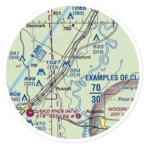 Bobs (BOBS) VFR Sectional Sticker (20 mile)
