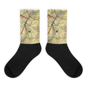 X Bar 1 Ranch (Lower) Airport (AZ97) VFR Sectional Socks