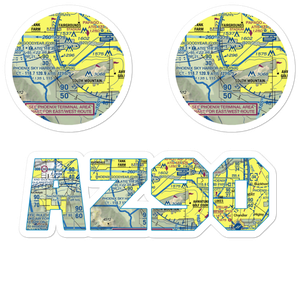 Hangar Haciendas Airport (AZ90) VFR Sectional Sticker Pack