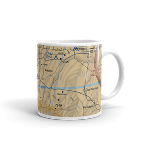 Mogollon Airpark (AZ82) VFR Sectional  Mug