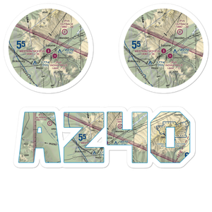 Sheepy Hollow Ranch Airfield (AZ40) VFR Sectional Sticker Pack