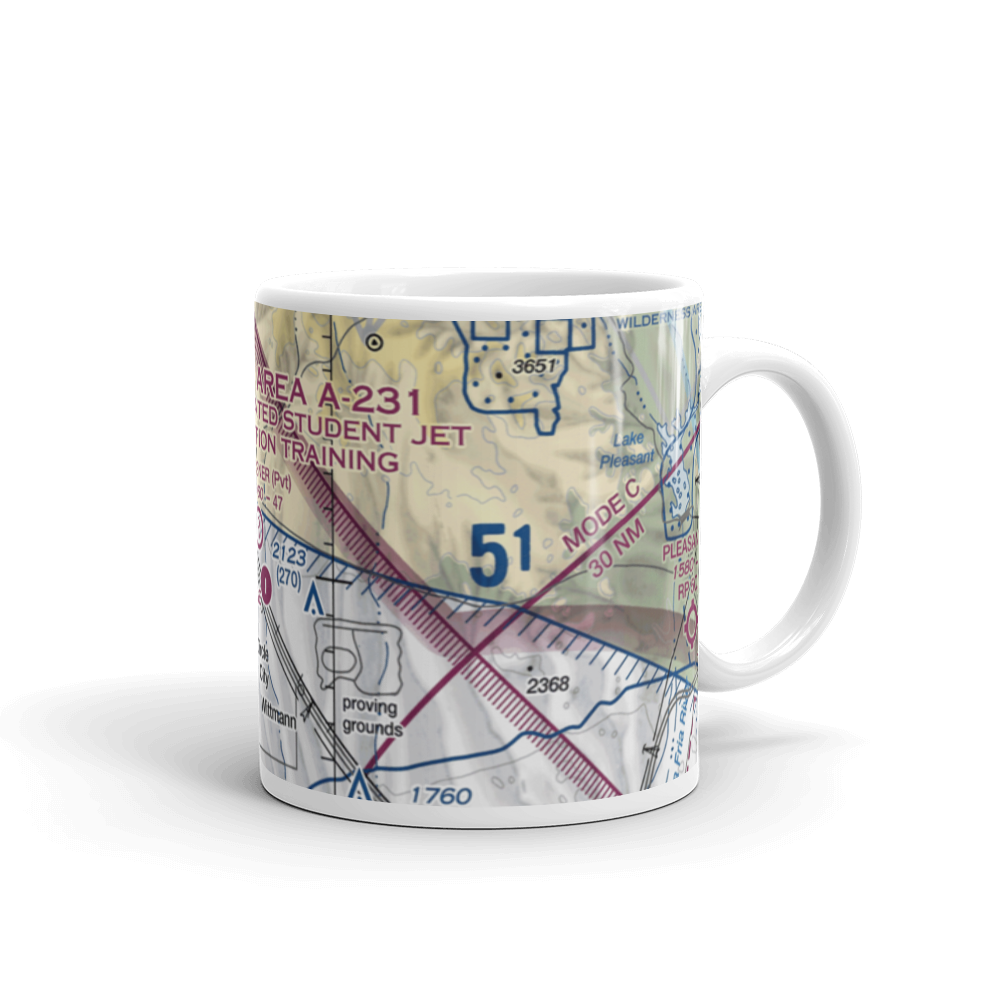 Roesner Ranch Airport (AZ32) VFR Sectional  Mug 
