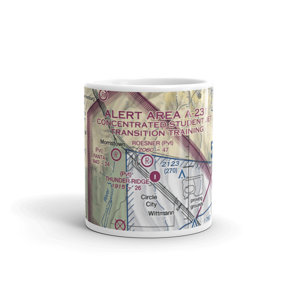 Roesner Ranch Airport (AZ32) VFR Sectional  Mug 