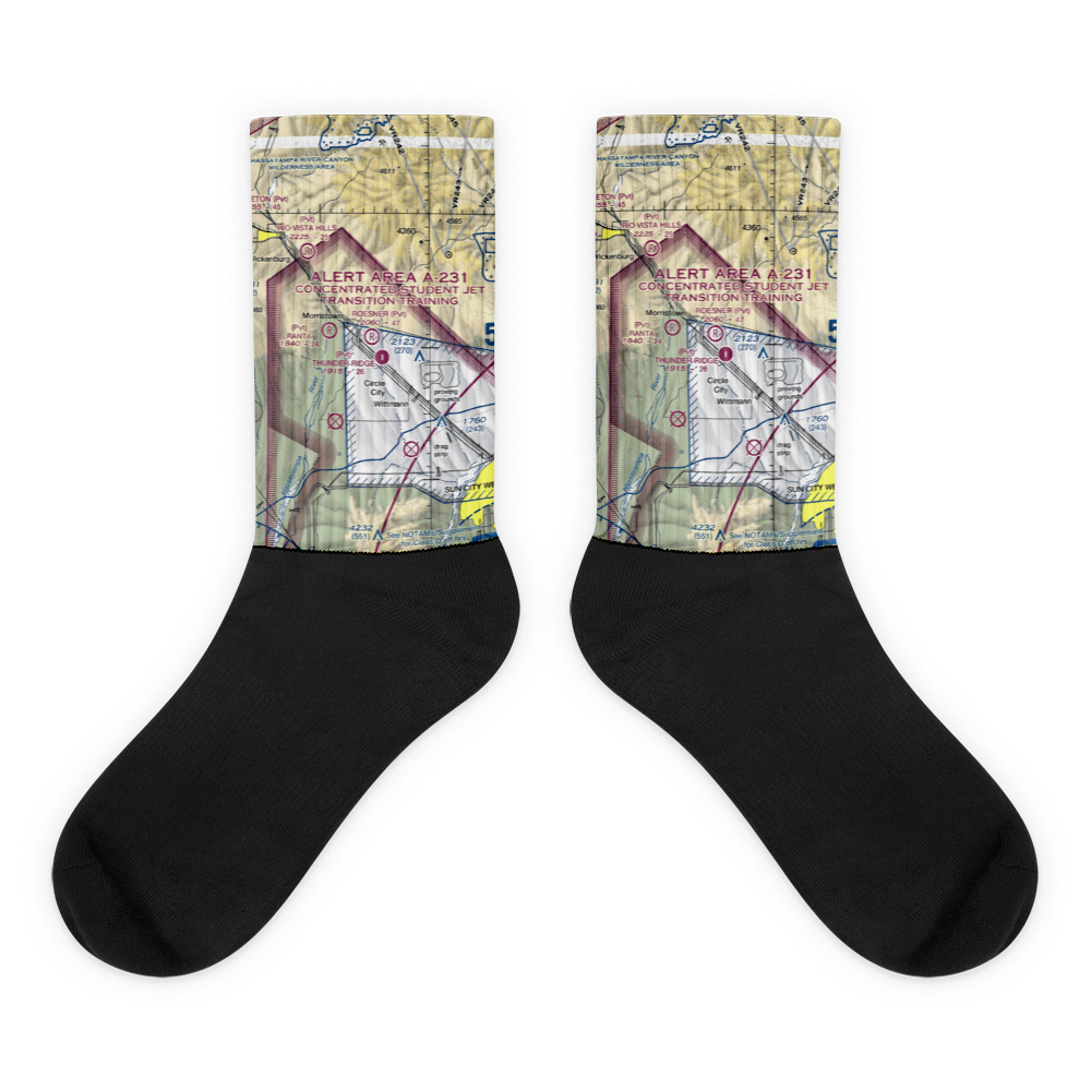 Roesner Ranch Airport (AZ32) VFR Sectional Socks 