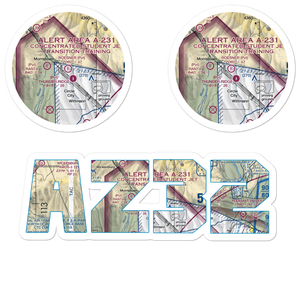 Roesner Ranch Airport (AZ32) VFR Sectional Sticker Pack