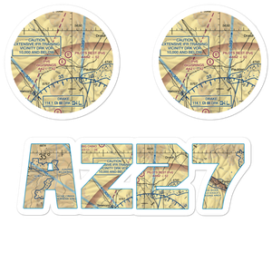 Big Springs Ranch Airport (AZ27) VFR Sectional Sticker Pack