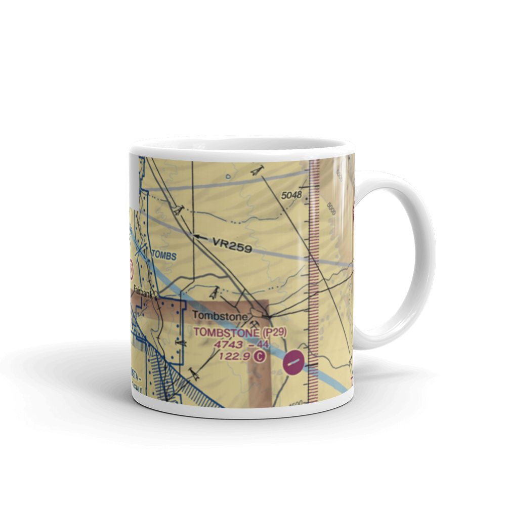 Four Pillars Airport (AZ21) VFR Sectional  Mug 