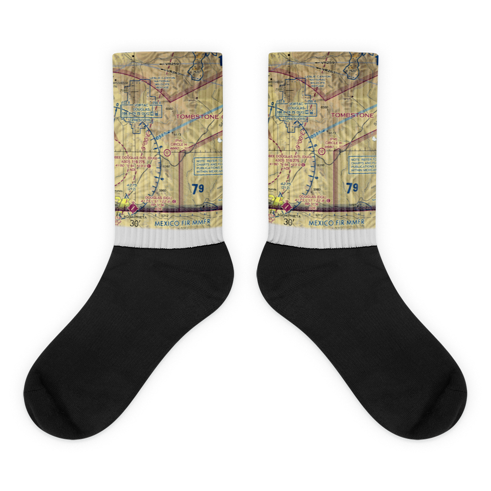 Circle H Ranch Airport (AZ17) VFR Sectional Socks 