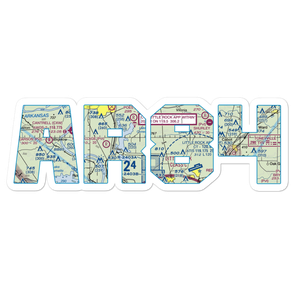 Bobwhite Hill Ranch Airport (AR84) VFR Sectional Sticker