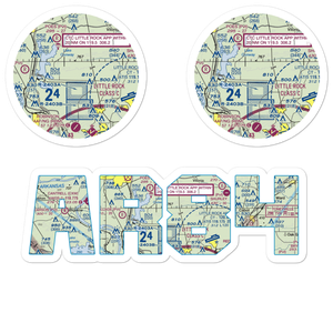 Bobwhite Hill Ranch Airport (AR84) VFR Sectional Sticker Pack