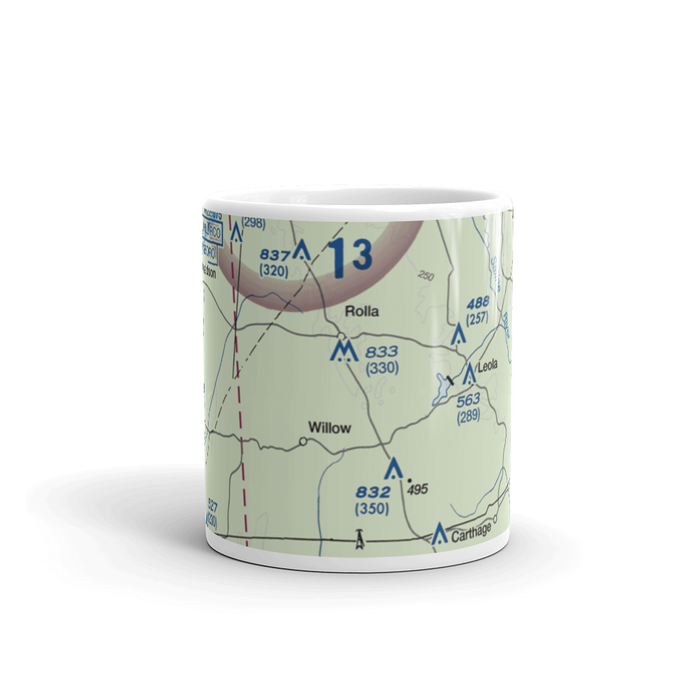 Heard Airport (AR83) VFR Sectional  Mug 