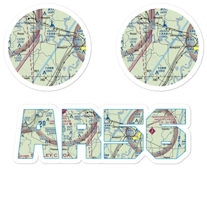 Amos Airport (AR56) VFR Sectional Sticker Pack