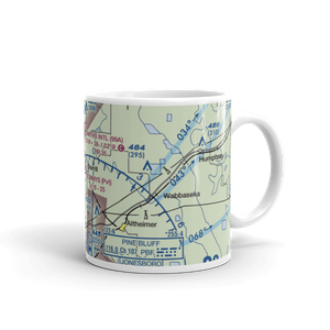 Tommy's Flying Service Inc Airport (AR22) VFR Sectional  Mug