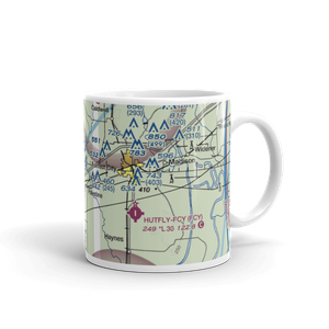 Burns Aerodrome (AR17) VFR Sectional  Mug