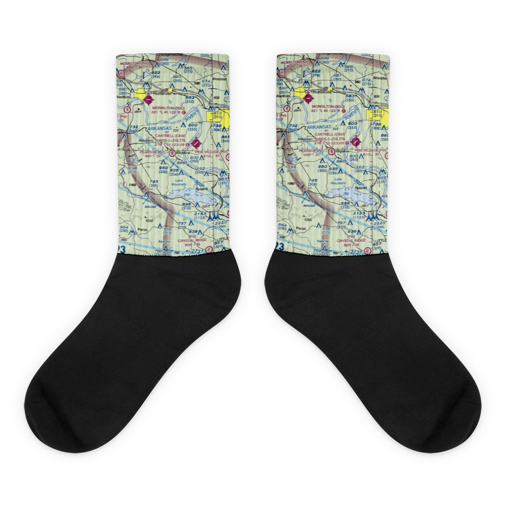 Pearson Field (AR13) VFR Sectional Socks 