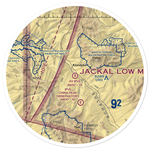 Av Ranch Airport (AN01) VFR Sectional Sticker (30 mile)