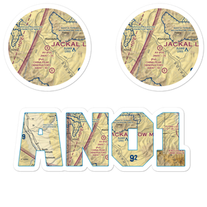 Av Ranch Airport (AN01) VFR Sectional Sticker Pack