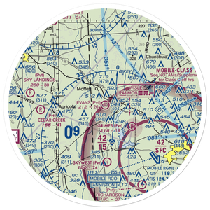 Evans Field (AL94) VFR Sectional Sticker (30 mile)