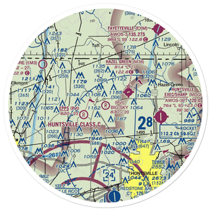 Big Sky Airport (AL93) VFR Sectional Sticker (30 mile)