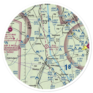 Mayfield (Private) Airport (AL76) VFR Sectional Sticker (30 mile)