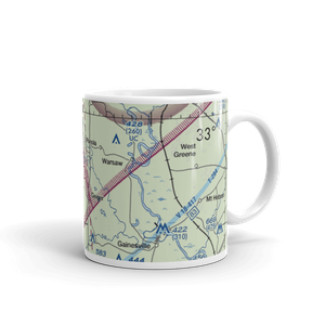 Henley Ranch Airport (AL43) VFR Sectional  Mug