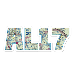 Lazy Eight Airpark Llc Airport (AL17) VFR Sectional Sticker