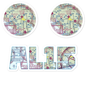 Styron Airport (AL15) VFR Sectional Sticker Pack