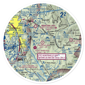 Frerichs Airport (AL10) VFR Sectional Sticker (30 mile)